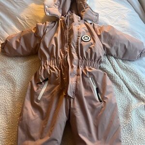 Kids pink Snowsuit